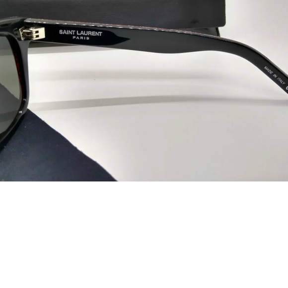 Saint Laurent | SL51 009 | RED GLITTER | SQUARE SUNGLASSES - Unisex | Color: Red - Picture 6 of 7